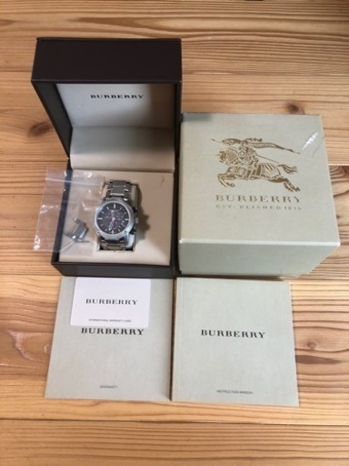 【取り引き終了】Burberry腕時計