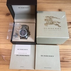 【取り引き終了】Burberry腕時計の画像