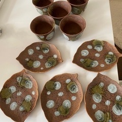 湯呑みと小皿　5点セット