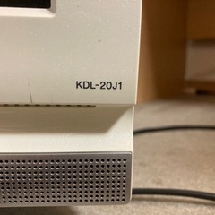 テレビ　SONY BRAVIA KDL-20J1の画像