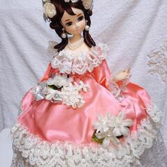 昭和レトロ、    フランス人形の画像