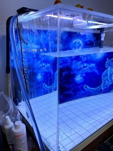 アクリル水槽　90cm ライト付き　取引限定
