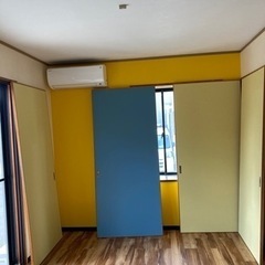 【取引中】戸襖(とぶすま)4枚！かわいいです、diyにいかがでし...