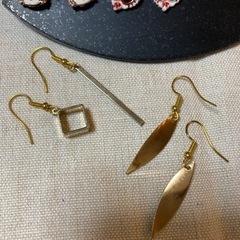 ハンドメイド ピアス 4点セットの画像