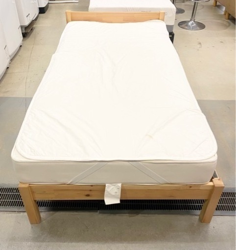無印良品 シングルベッド すのこベッド  ローベッド 寝具 100×201×58cm