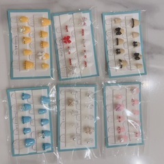 ネイルチップ 6点セット