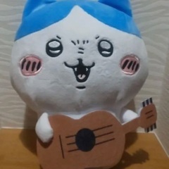 ハチワレ　ギターbigぬいぐるみの画像
