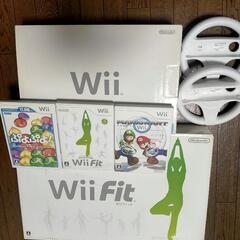 ニンテンドーwii fitとマリオカートの画像