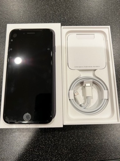 未使用新品　Apple iPhone SE 第3世代 64GB ミッドナイト(ブラック)