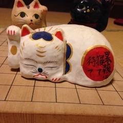 招き猫 3体