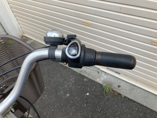 電動自転車　PASナチュラL 26インチ　2015年　前後籠付き　車体&充電器