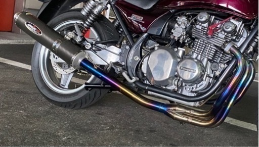 ゼファー750ビートナサートR チタンカーボン