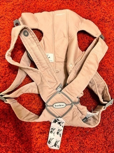 BABY BjORN ベビービョルン ベビーキャリアMINIダスティピンク 美品