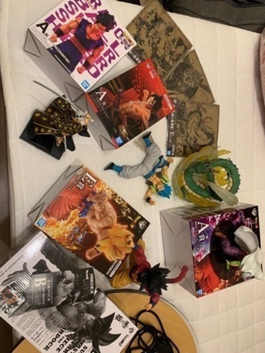 ドラゴンボールフィギュア　ワンピースフィギュアセット