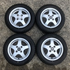軽自動車用13インチホイール＆スタッドレスタイヤ 古いですが程度...