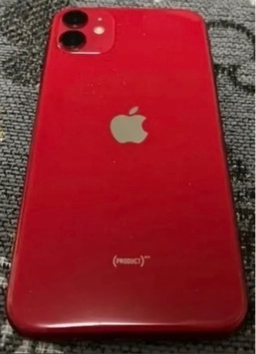 iPhone 11 (PRODUCT)RED 128 GB SIMフリー8月21日まで
