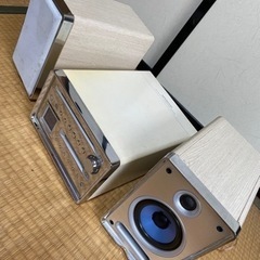 MD CD コンポの画像