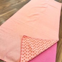 【未使用品】ケース付ヨガタオル（滑り止め付き）10枚セット　※1...
