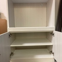 ニトリ　レンジ台　キッチンカウンターの画像