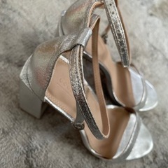 RANDA パンプスLL   ＆　シルバーサンダルuk6