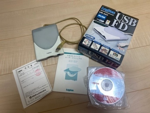 ロジテック　 LFD-35V  USB FD 中古