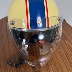 ジェット式ヘルメット　フリーサイズ
