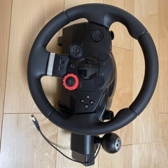 ロジクール ドライビングフォースGT Logicool Driving force (LPRC-14500) ハンコン ハンドルコントローラーの画像