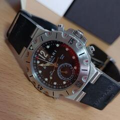 ブルガリ BVLGARI　ディアゴノ スクーバ GMT　SD38...