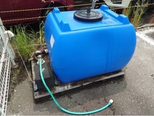 ポンプ付　給水タンク