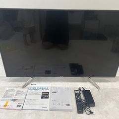 4K対応49型液晶テレビSONY kj-49x7500f