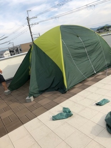 テント、マット　キャンプ