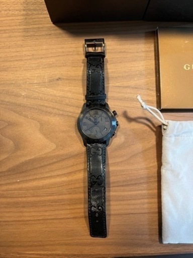 【限定品【500 by GUCCI】腕時計　クロコバンド　フィアットコラボ限定品