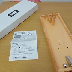 取引完了　値下げ6回目　木製　おもちゃ　ボーリングゲーム　おしゃ...