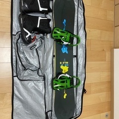 スノーボードセット ボード BURTON CUSTOM PROCESS V-ROCKER SNOWBOARD 152cm ブーツ BURTON AMBISH 28cm 持ち運び用カバン Comfy