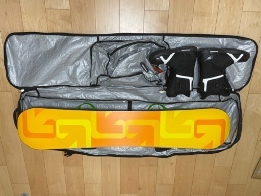 スノーボードセット ボード BURTON CUSTOM PROCESS V-ROCKER SNOWBOARD 152cm ブーツ BU