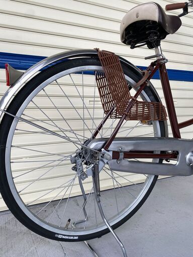リサイクル自転車(2208-005)　ファミリーサイクル　２６インチ