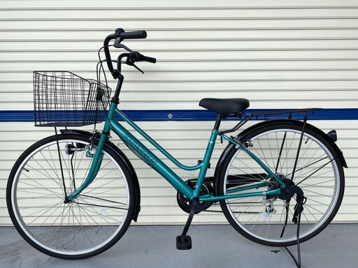 リサイクル自転車(2208-002)　ファミリーサイクル　２６インチ