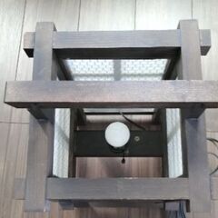 昭和レトロ風の行燈の画像