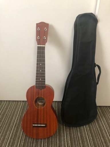 値下げ　ウクレレ 美品 hanalei ハナレイ HUK-10 ソフトケース付き