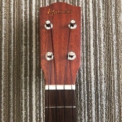 値下げ　ウクレレ 美品 hanalei ハナレイ HUK-10 ソフトケース付きの画像