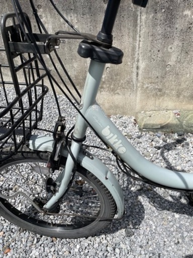 電動自転車　ブリヂストン Bikke 20インチ　子乗せ　3人乗り