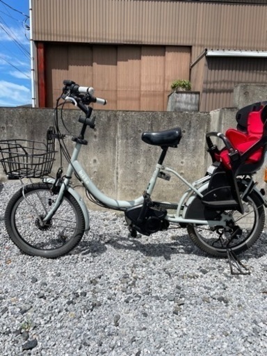 電動自転車　ブリヂストン Bikke 20インチ　子乗せ　3人乗り