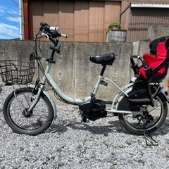 電動自転車　ブリヂストン Bikke 20インチ　子乗せ　3人乗り