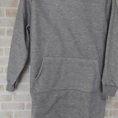 新品未開封・レディース・ワンピース・グレー・Lサイズの画像