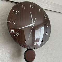 ニトリ電波振り子時計