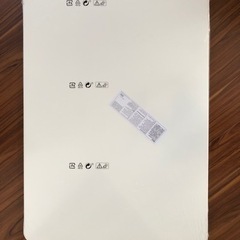IKEA ホワイトマグネットボード　VEMUND 新品未使用　70✖️50cmの画像
