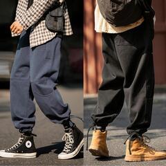 新品未開封・メンズ・カーゴパンツ・ネイビー・Lサイズ