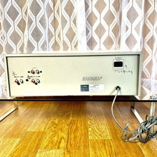 ☆SONY ソニー　カセットデッキ　TC-K60 レトロビンテージ品☆ L8