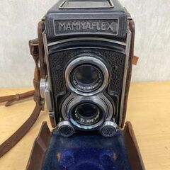 中古品】MAMIYAFLEX マミヤフレックス 二眼レフカメラ 当時モノ カメラ