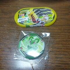 ギラティナのメザスタとニャオハの缶バッチセット